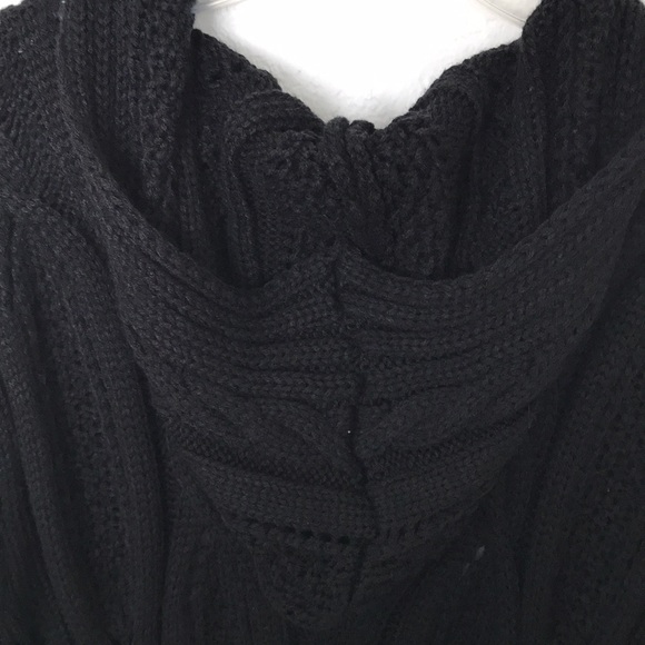 SIMPLY COUTURE NEW SWEATER SOFT, CHUNKY & BLACK SIZE 2X IN EXCELLENT CONDITION! - Picture 5 of 8
